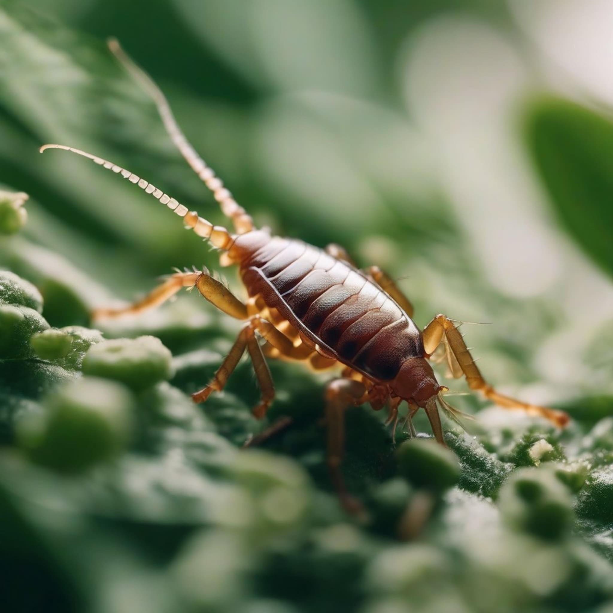 Foto macro de una cucaracha